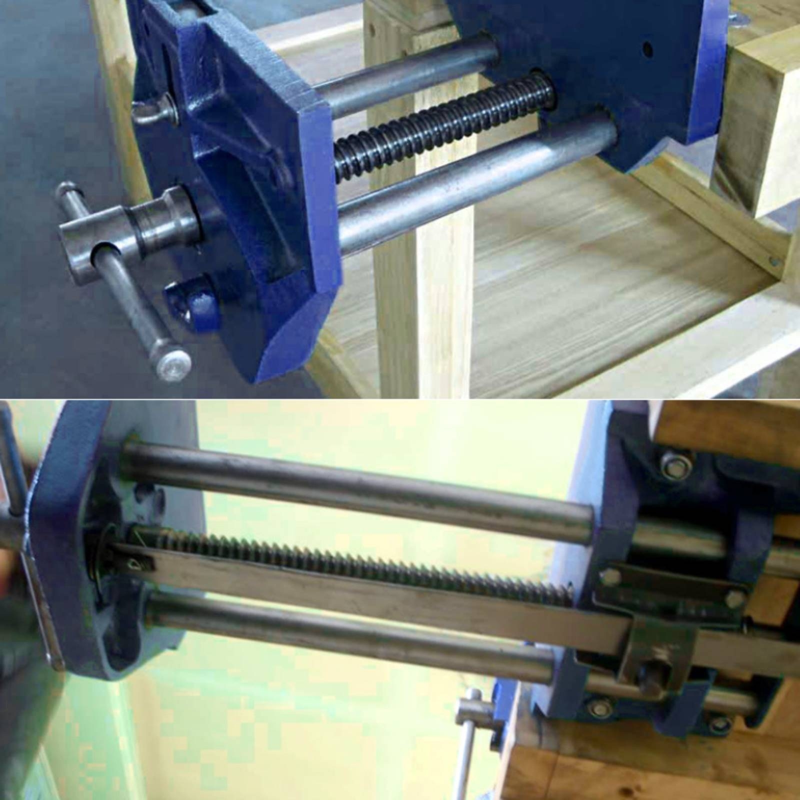 Woodworking Vise For Workbench - Woodworking Bench Clamp T-Handle Workbench Vise