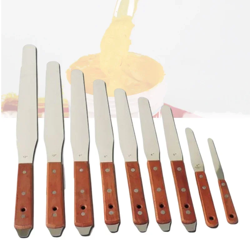 Card Scraper Steel - 4-12inch Stainless Steel Ink Adjusting Knife