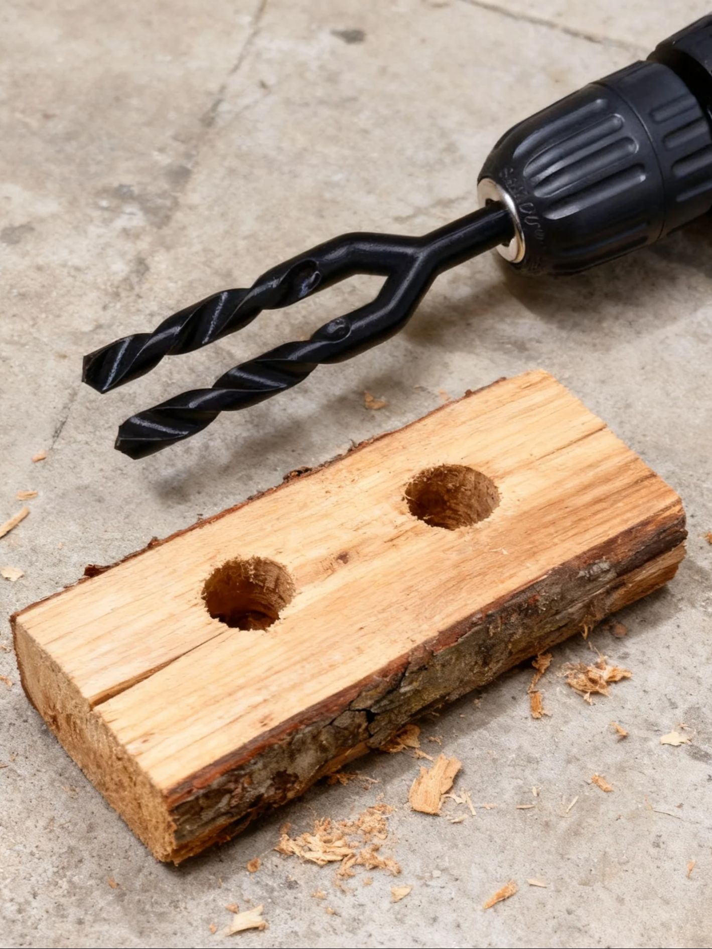 Woodworking Jokes - Double-Headed Fake Drill Bit Gag Gift