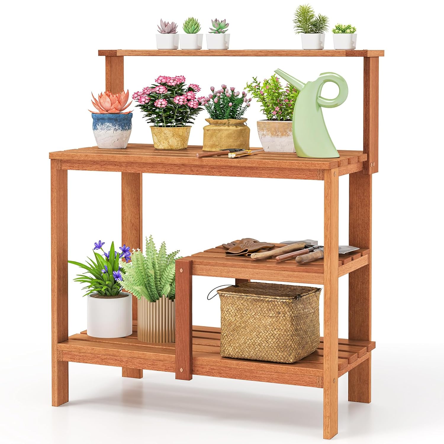 Woodworking Oil Finish - Potting Bench Table, Outdoor Wood Work