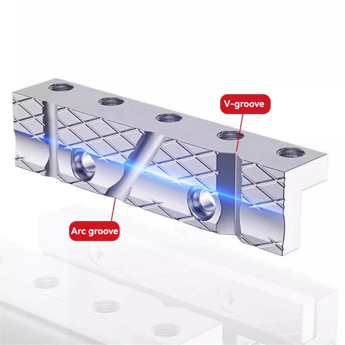 Woodworking Vise For Workbench - AT14A 50mm Multipurpose Mini Bench Purpose