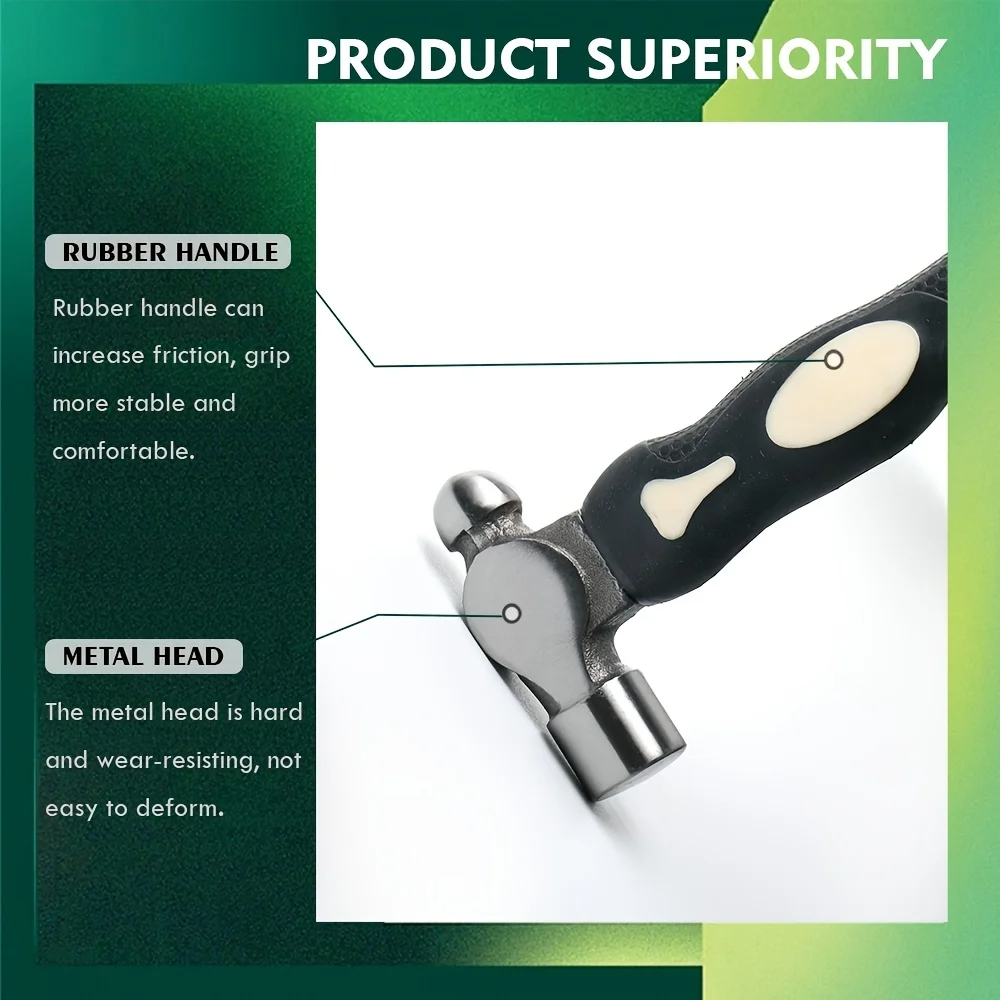 Black Steel Metal Stamping Ham - Woodworking Hammer recensie en prijs