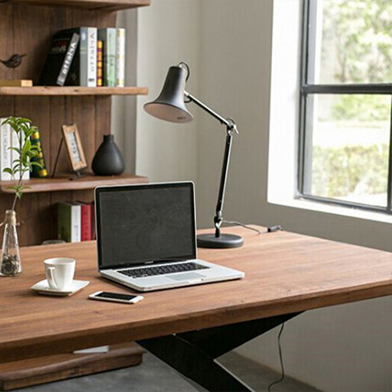 Nordic solid wood desk wrought - Woodworking Lofts recensie en prijs