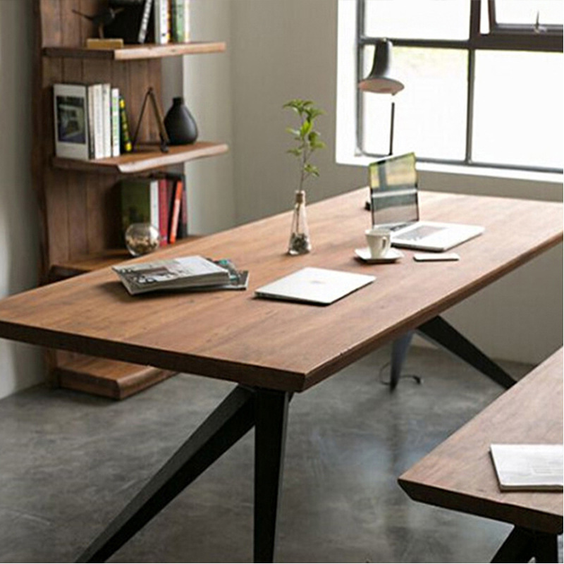 Nordic solid wood desk wrought - Woodworking Lofts recensie en prijs