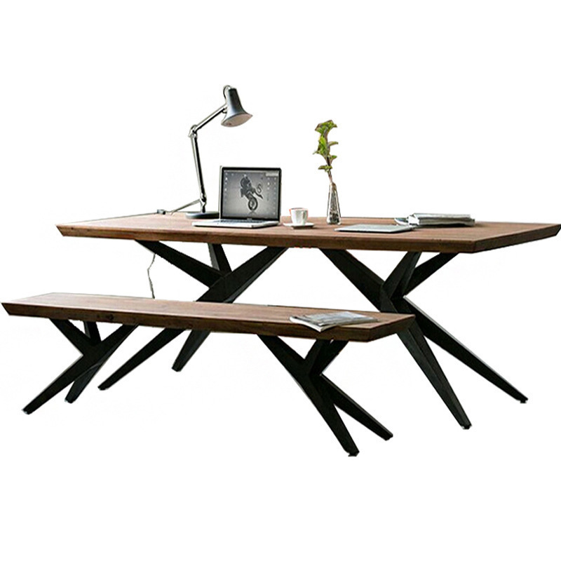 Nordic solid wood desk wrought - Woodworking Lofts recensie en prijs