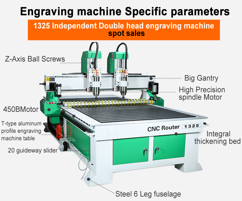 LY 1325 CNC Router 3.2KW Doubl - Woodworking Lathe recensie en prijs