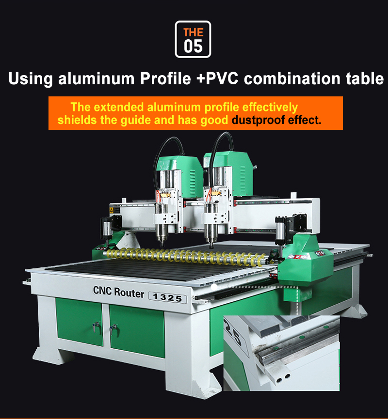 LY 1325 CNC Router 3.2KW Doubl - Woodworking Lathe recensie en prijs