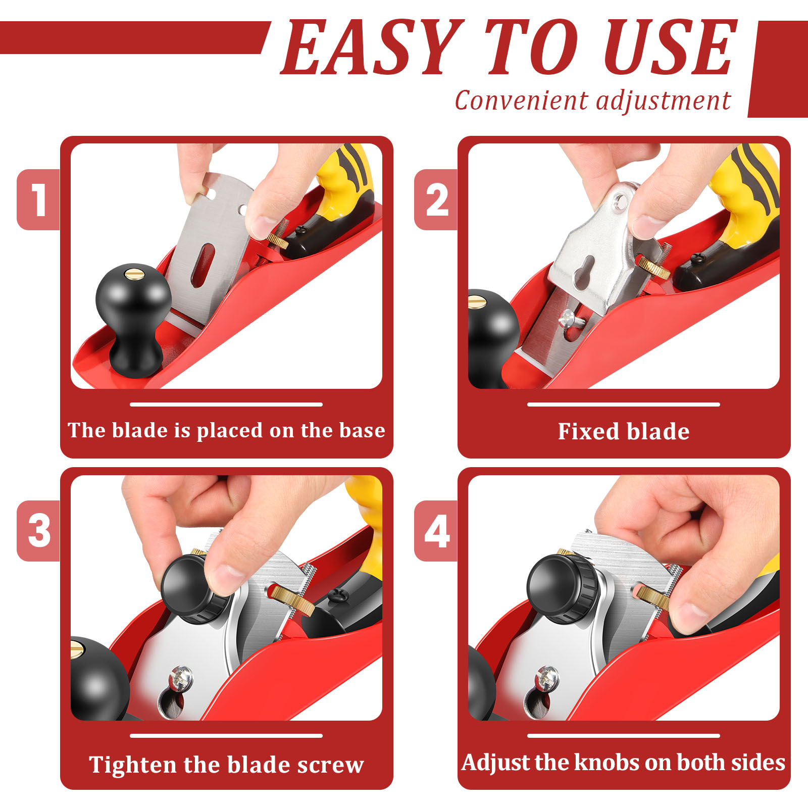 Wood Hand Planer Set Hand Tool - Woodworking Shop recensie en prijs
