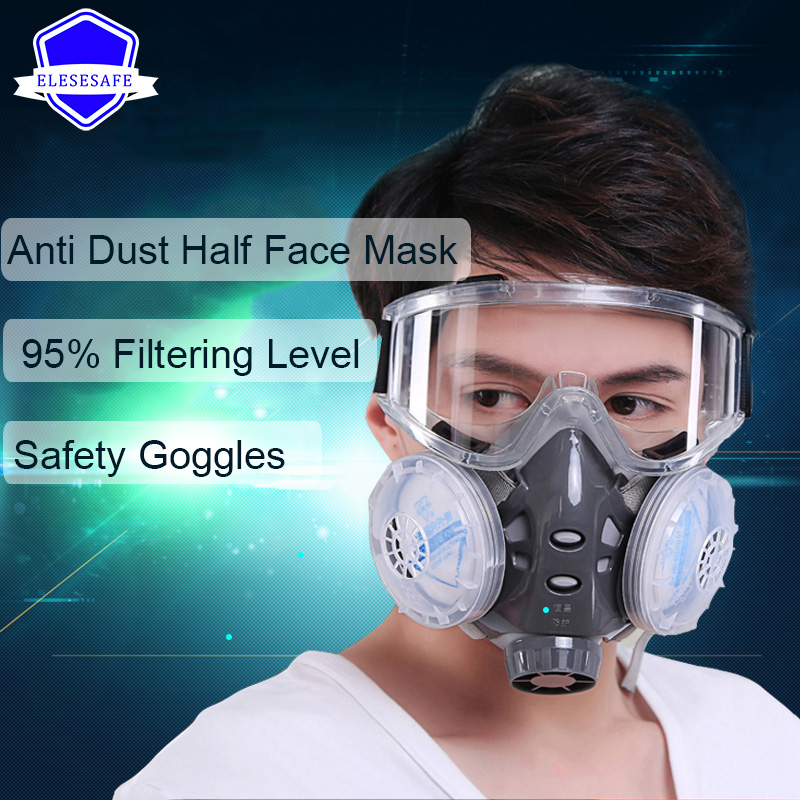 New Anti Dust Mask Full Face R - Woodworking Respirator recensie en prijs