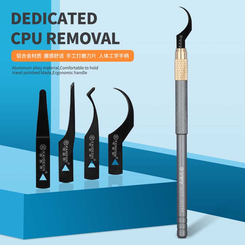 KGX CPU Glue Removal Blade Set - Card Scraper Steel recensie en prijs