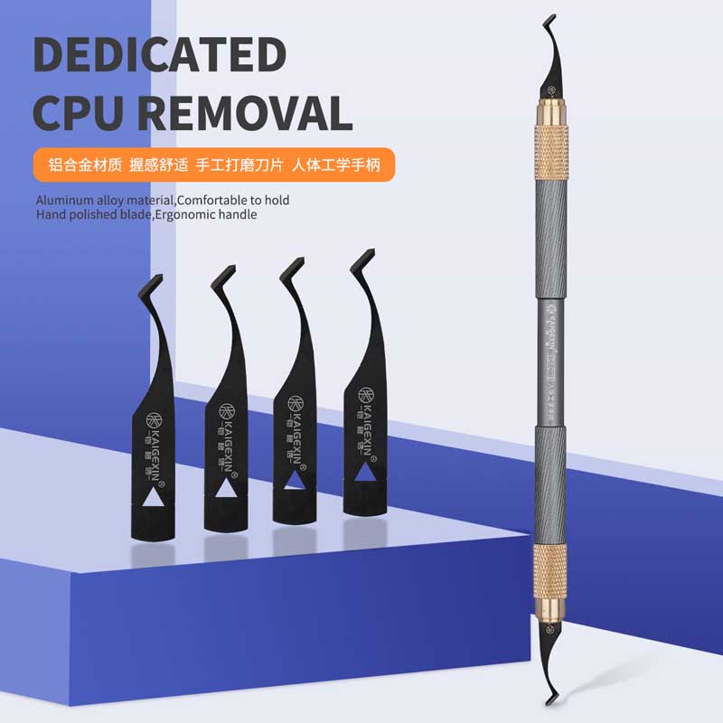 KGX CPU Glue Removal Blade Set - Card Scraper Steel recensie en prijs