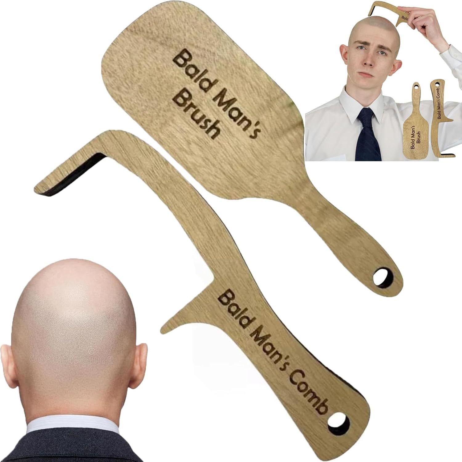 Bald Man Shine Buffer Comb & B - Woodworking Design Software recensie en prijs