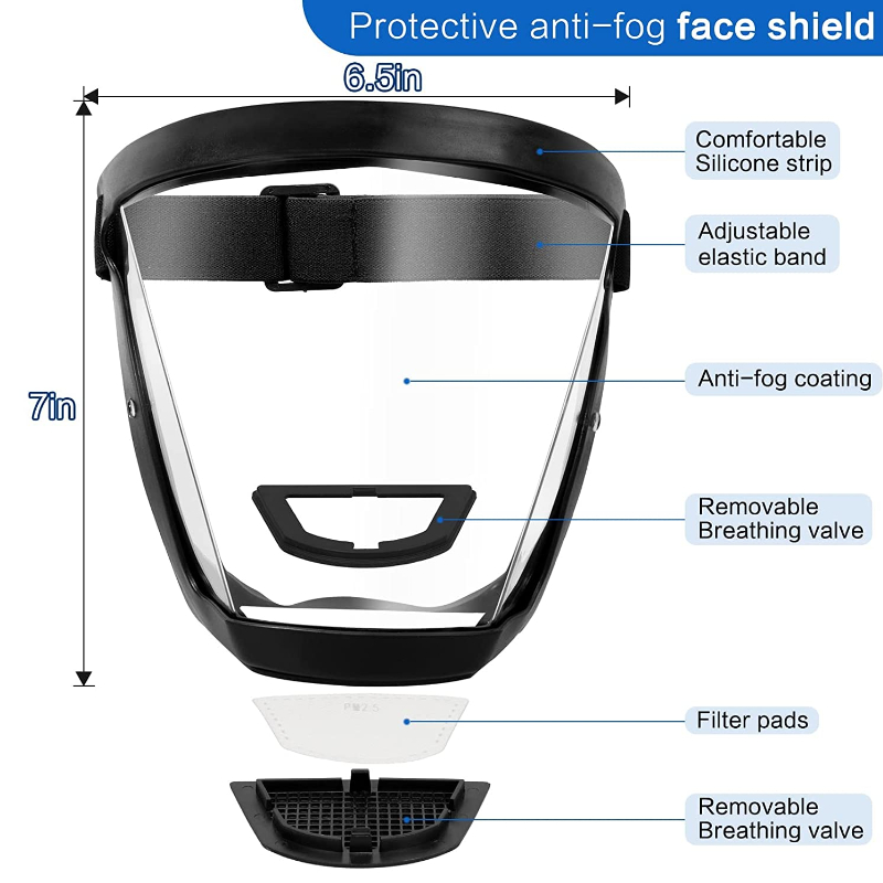 Full Face Shield Mask Protecti - Woodworking Face Shield recensie en prijs