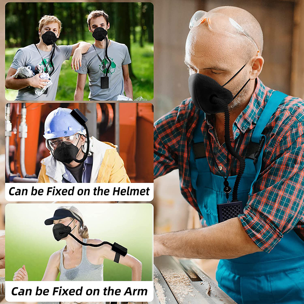 Electric KN95 Mask with Fan -  - Woodworking Respirator recensie en prijs