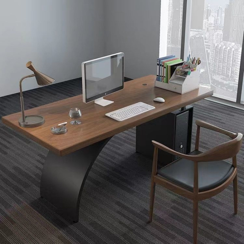 Wrought iron solid wood desk s - Woodworking Lofts recensie en prijs