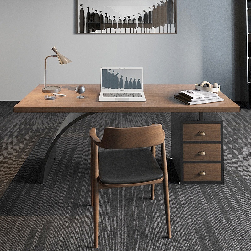 Wrought iron solid wood desk s - Woodworking Lofts recensie en prijs