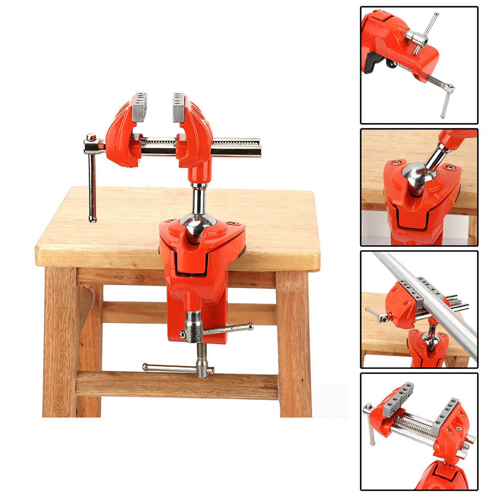 Milling Vise Mini 360°Rotating - Woodworking Vise For Workbench recensie en prijs
