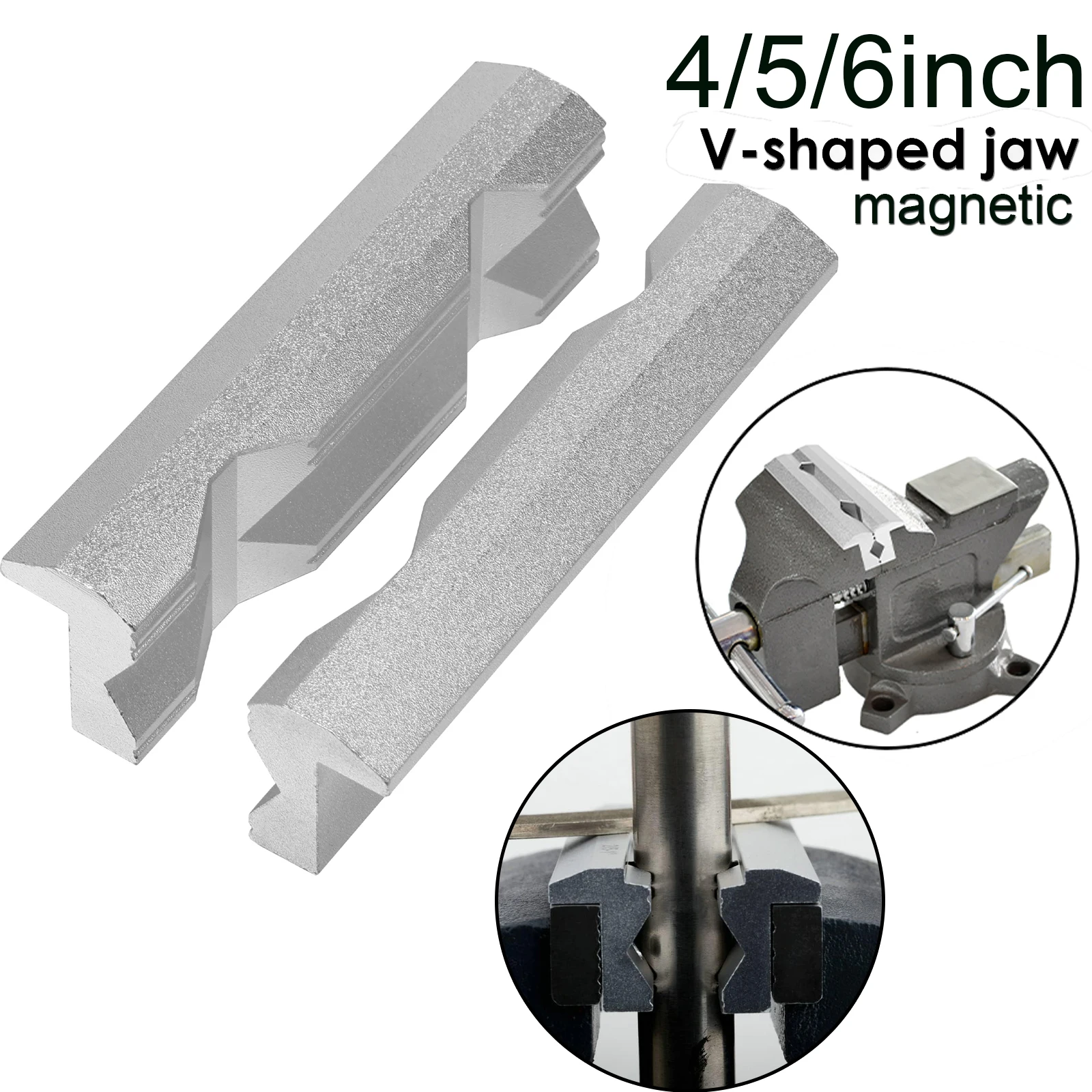 Magnetic Vise Jaws 4/5/6inch V - Woodworking Vise For Workbench recensie en prijs
