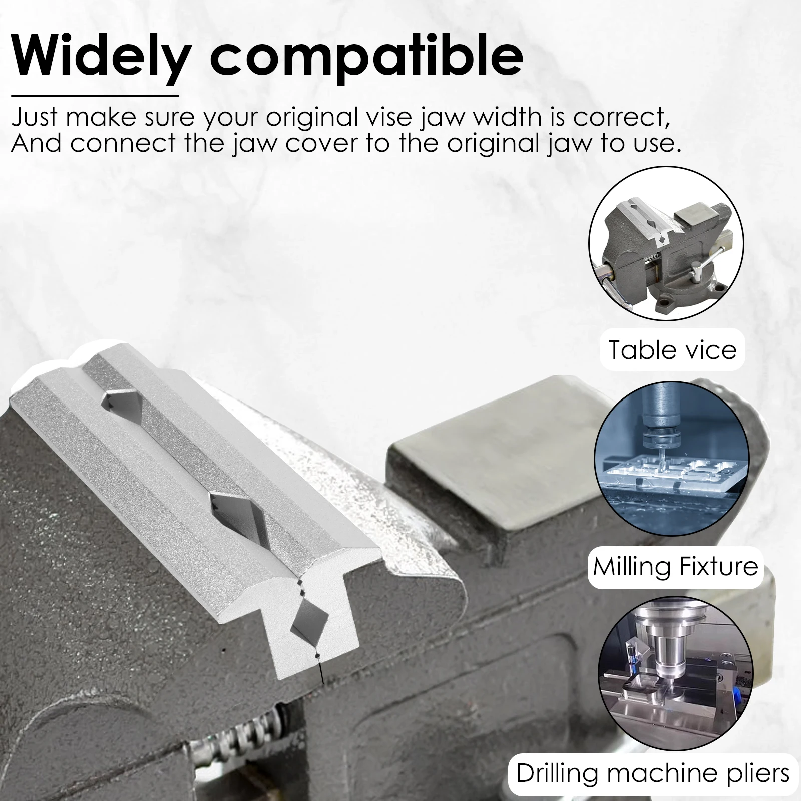 Magnetic Vise Jaws 4/5/6inch V - Woodworking Vise For Workbench recensie en prijs