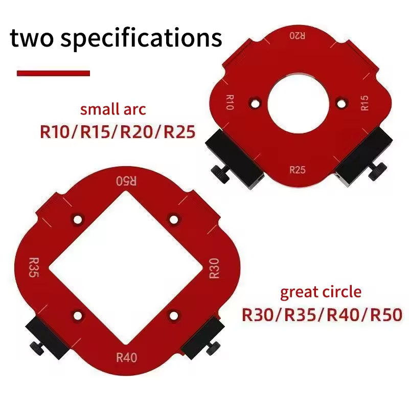 2Pcs Aluminum Alloy Radius Jig - Woodworking Design Software recensie en prijs