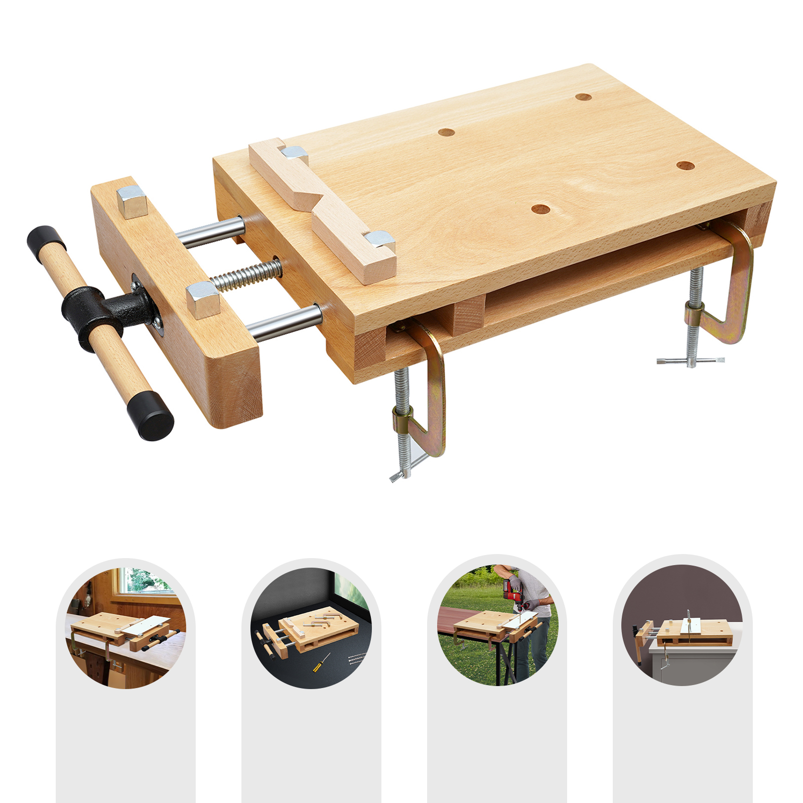 Wood Vise Workbench, Portable  - Woodworking Vise For Workbench recensie en prijs