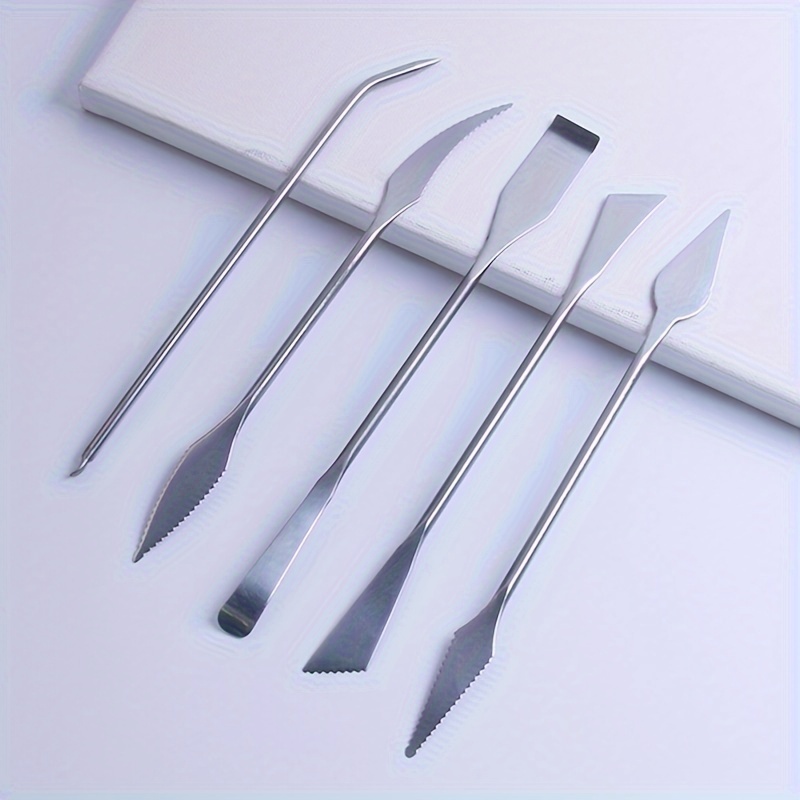 5-piece set of stainless steel - Card Scraper Steel recensie en prijs
