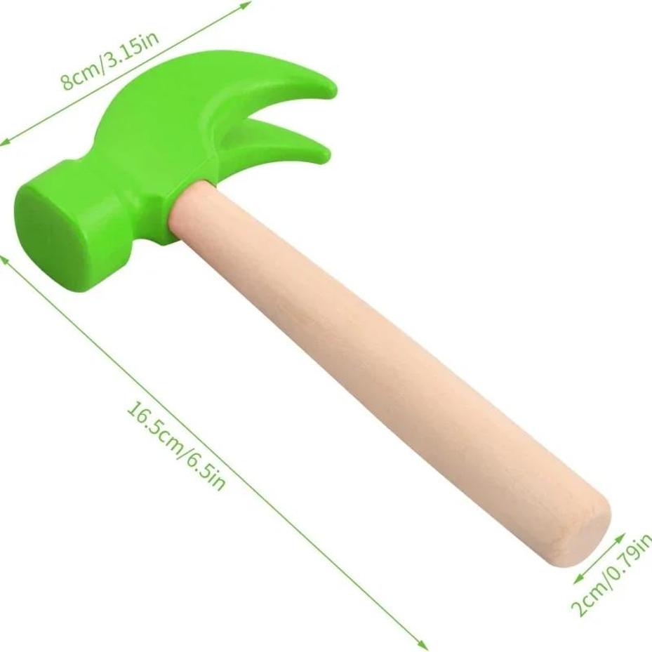 1 Pcs Mini Wooden Hammer Child - Woodworking Simulator recensie en prijs
