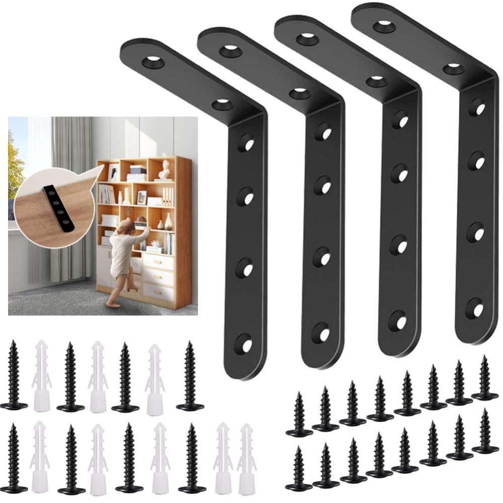 4Pcs Black Furniture Anchors F - Woodworking Shop recensie en prijs