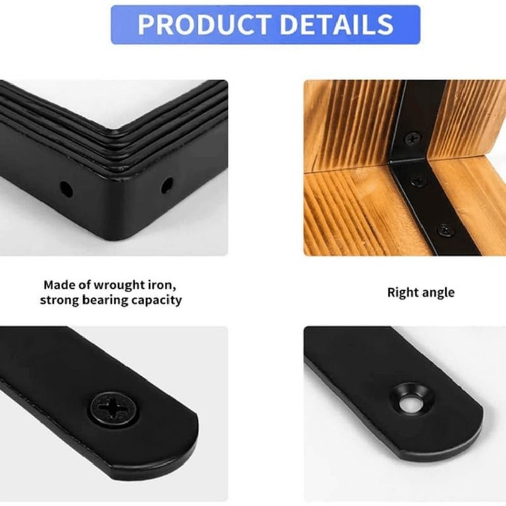 4Pcs Black Furniture Anchors F - Woodworking Shop recensie en prijs