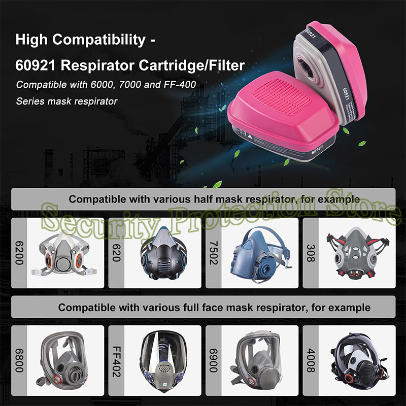 6200 Respirator Mask for Chemi - Woodworking Respirator recensie en prijs
