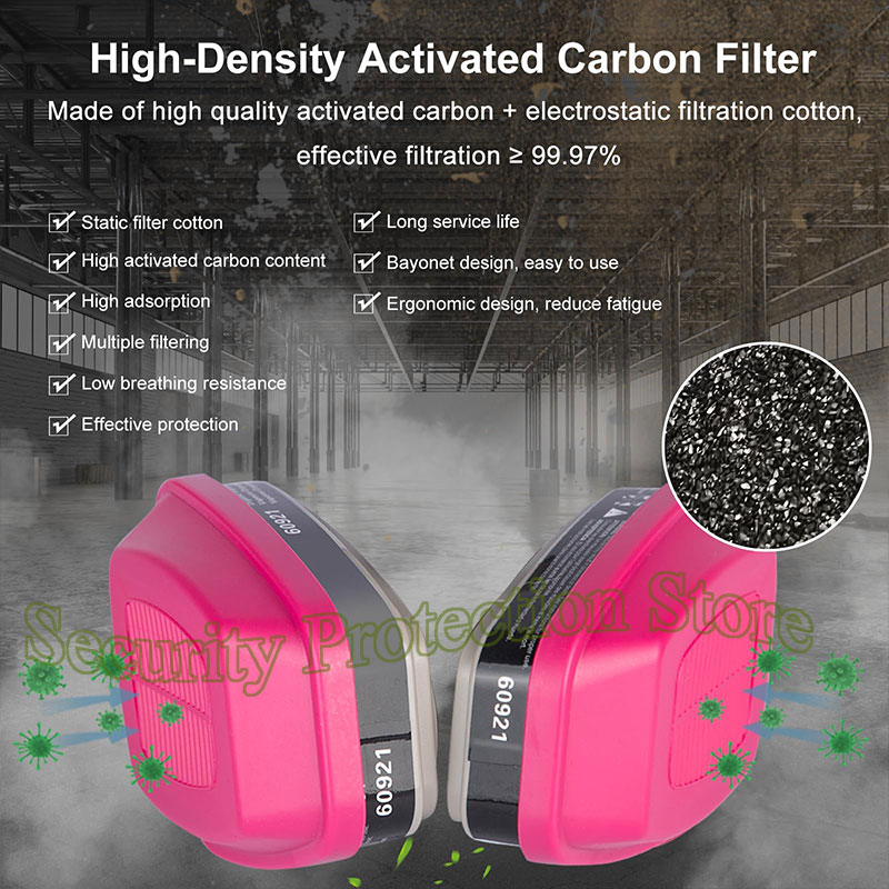 6200 Respirator Mask for Chemi - Woodworking Respirator recensie en prijs