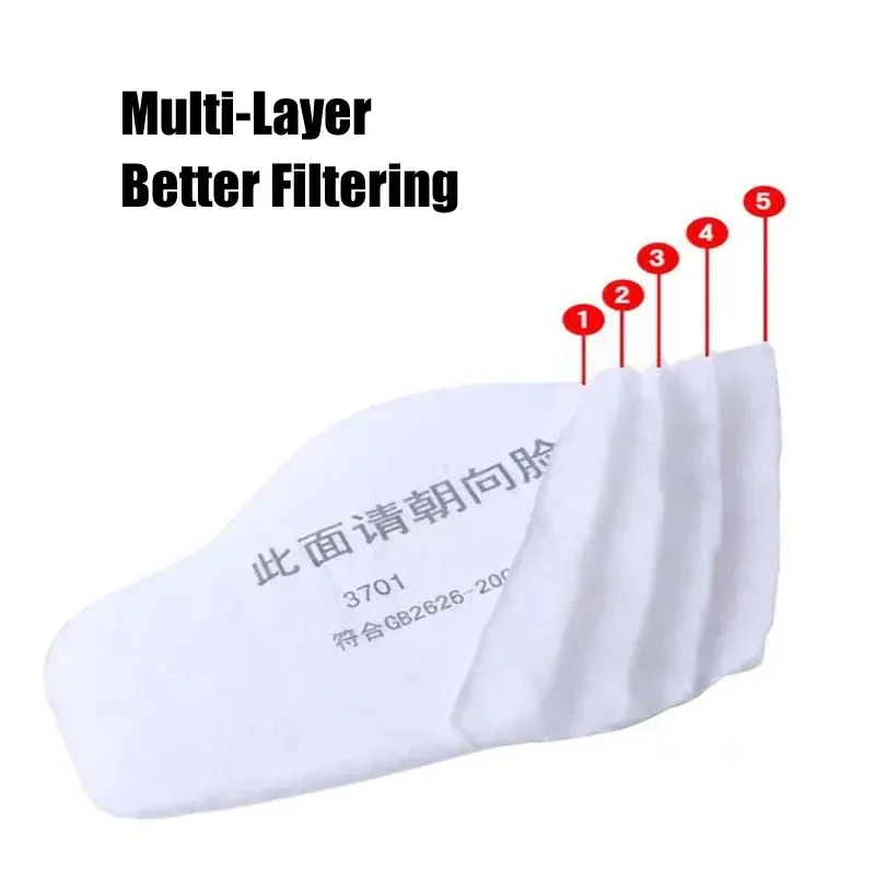 3701 Particle Cotton Filter Fo - Woodworking Respirator recensie en prijs