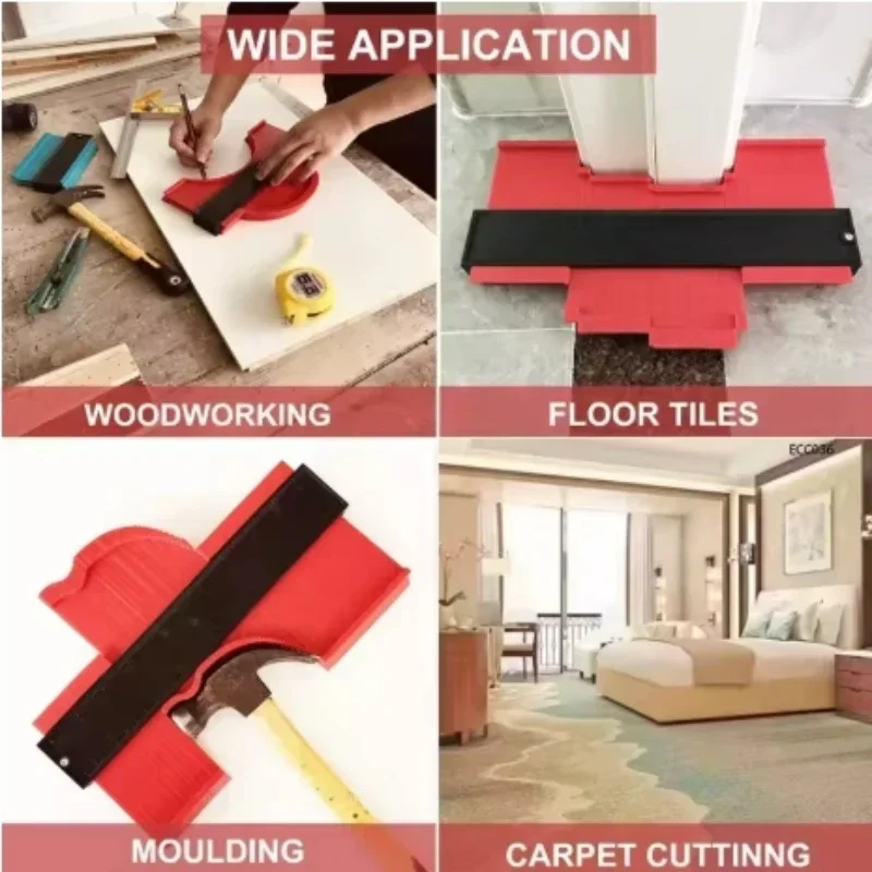 1Pcs Ruler Cutting Irregular C - Woodworking Design Software recensie en prijs