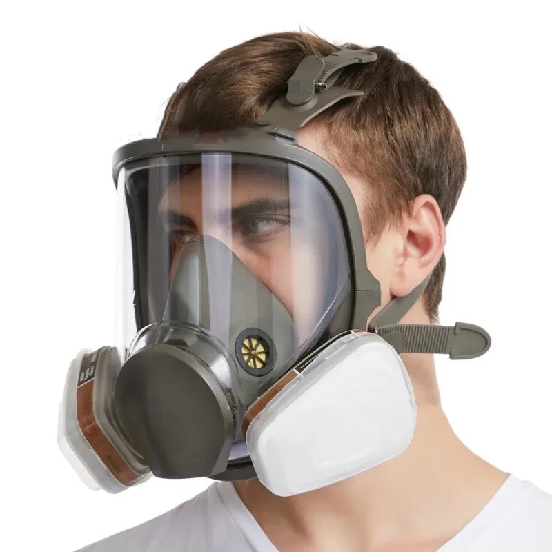 Large Size 6800 Gas Mask Full  - Woodworking Respirator recensie en prijs