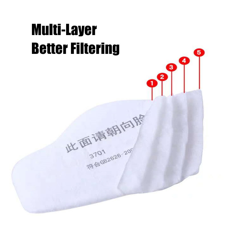 3701 Particle Cotton Filter Fo - Woodworking Respirator recensie en prijs
