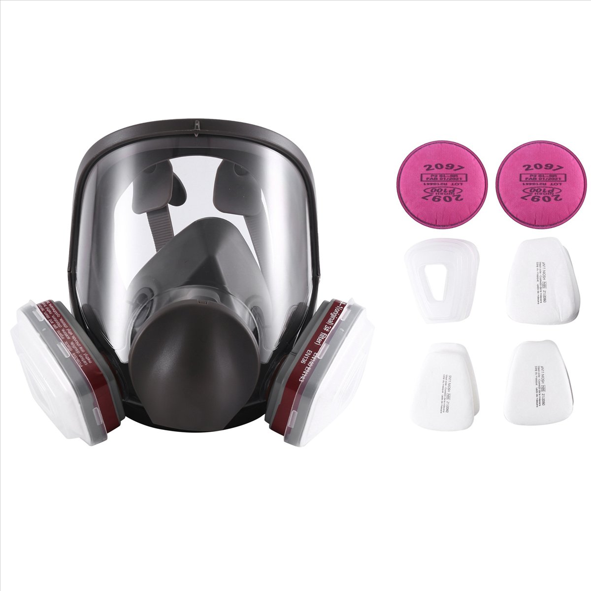 T64C! Full Respirator Mask Set - Woodworking Respirator recensie en prijs