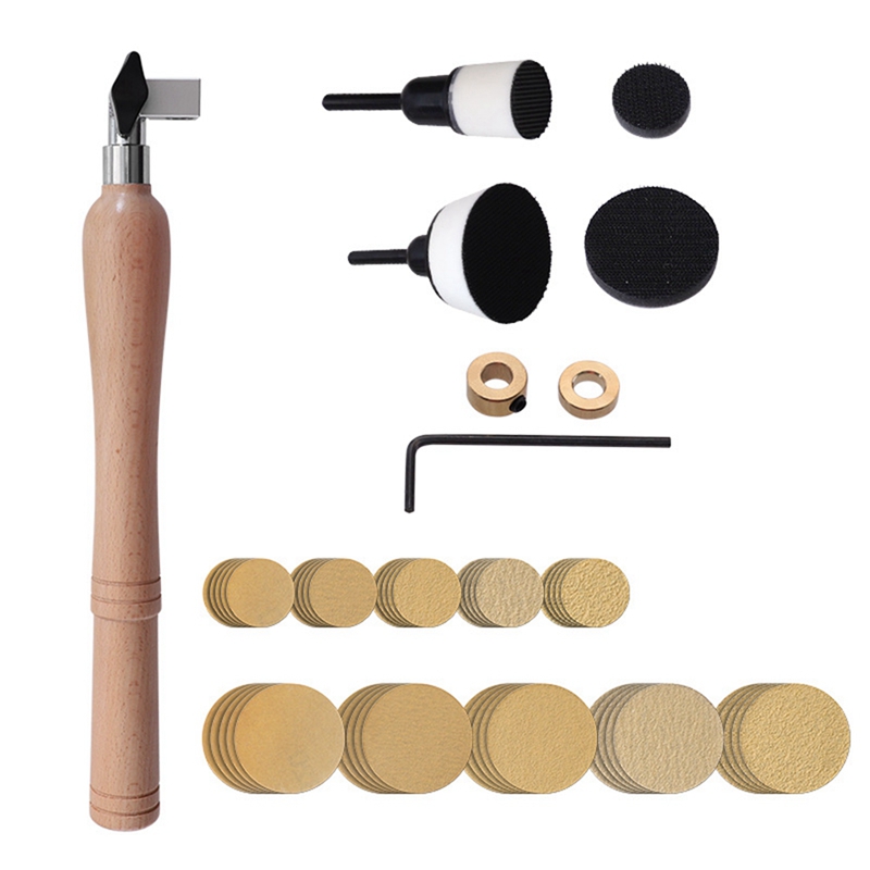 ABEZ Bowl Sander Set 50pcs San - Woodworking Lathe recensie en prijs