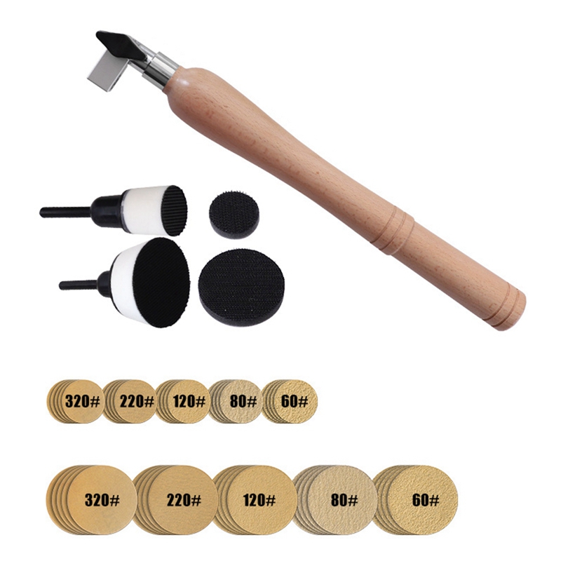 ABEZ Bowl Sander Set 50pcs San - Woodworking Lathe recensie en prijs