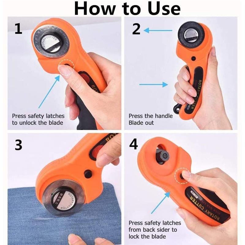 45mm Ergonomic Rotary Fabric C - Card Scraper Steel recensie en prijs