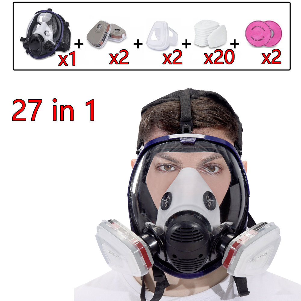 27 In 1 Full Face Large Size R - Woodworking Respirator recensie en prijs
