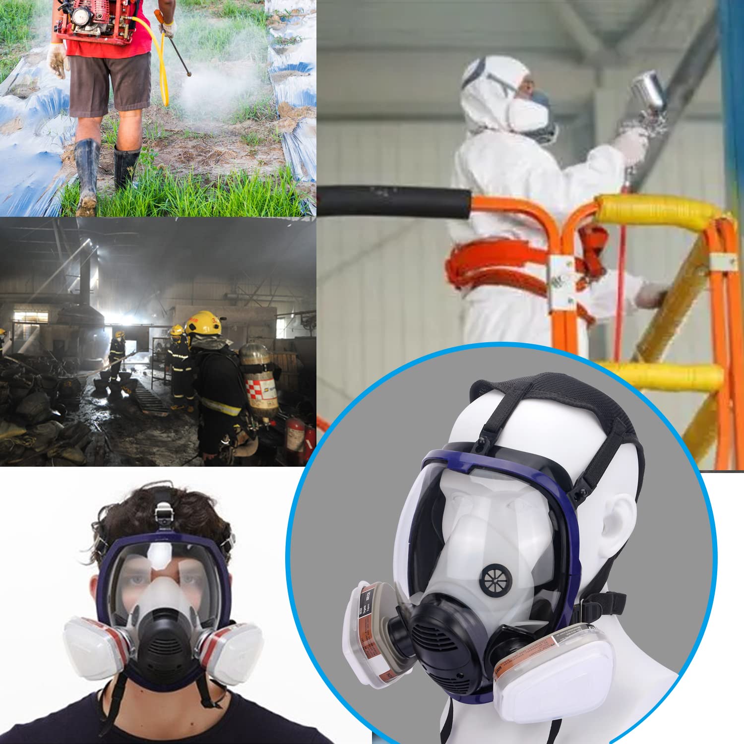 27 In 1 Full Face Large Size R - Woodworking Respirator recensie en prijs