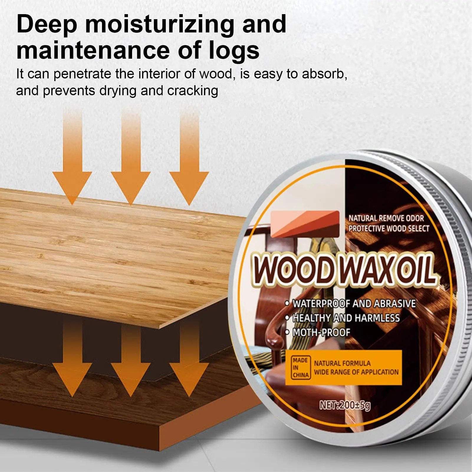 Wooden Beeswax Furniture Polis - Woodworking Oil Finish recensie en prijs