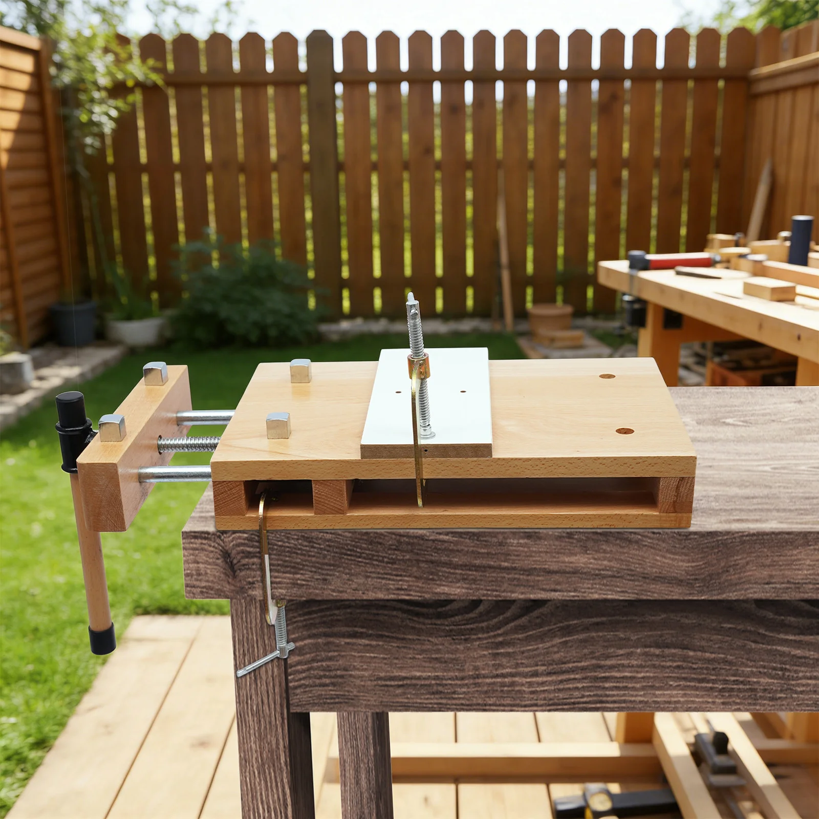 Wood Workbench, Heavy Duty Bir - Woodworking Vise For Workbench recensie en prijs