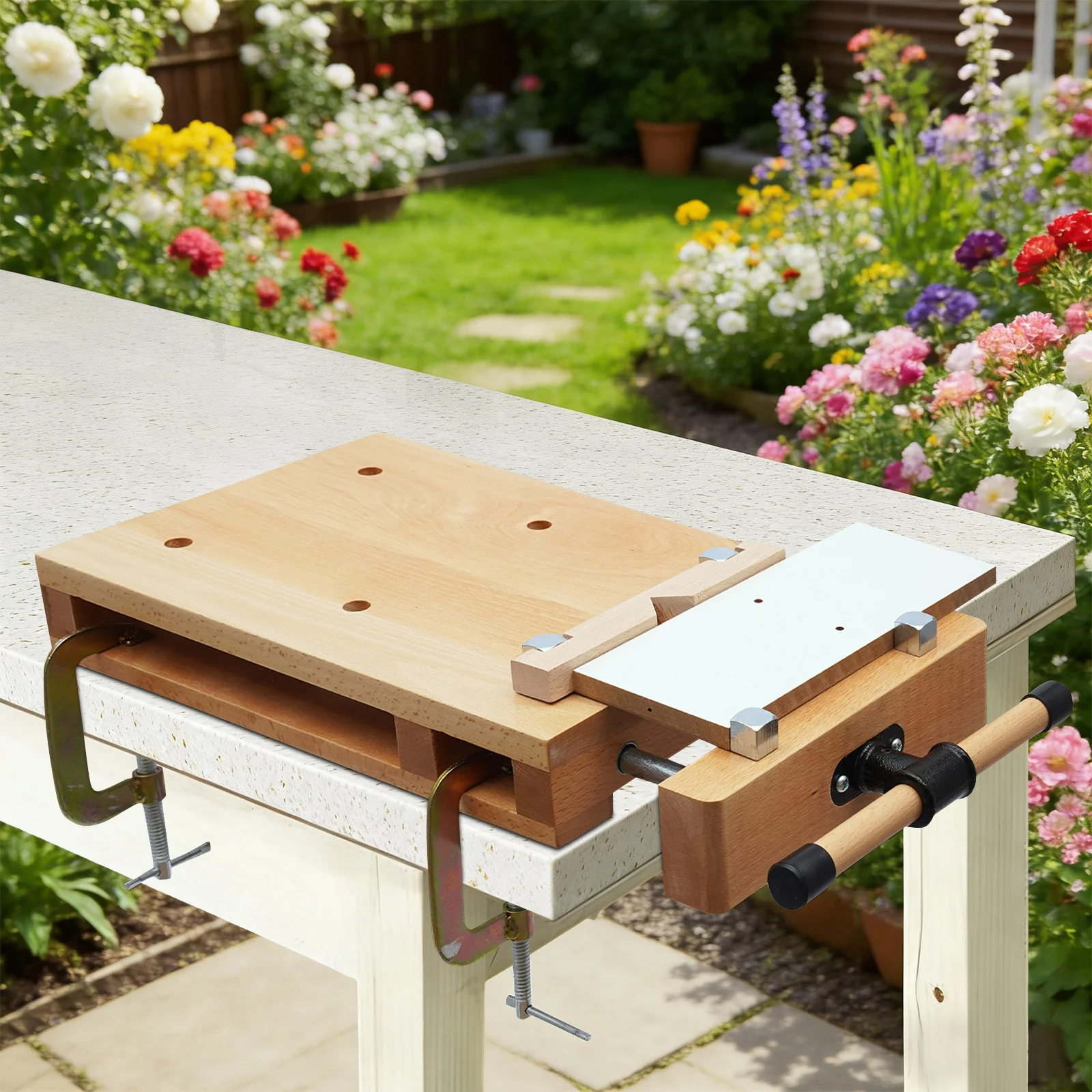 Wood Workbench, Heavy Duty Bir - Woodworking Vise For Workbench recensie en prijs