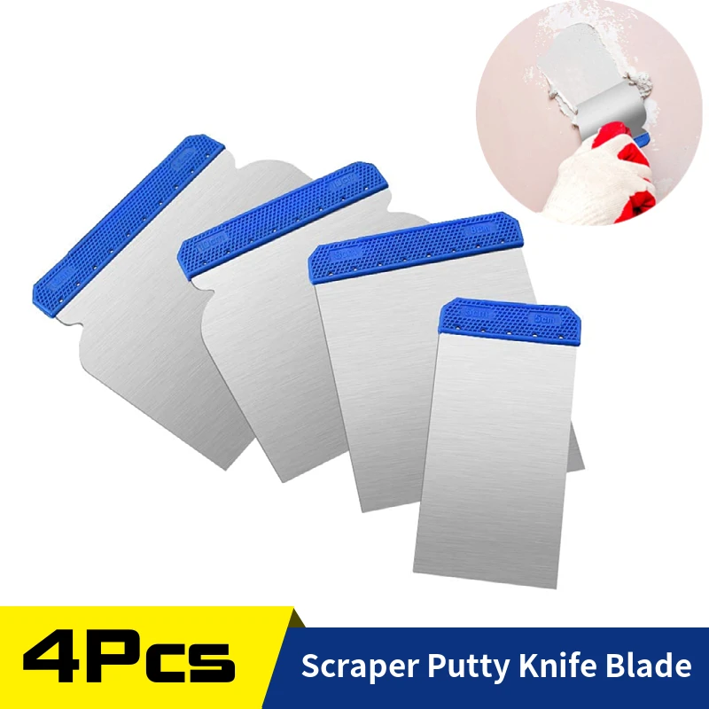 4pcs/lot Scraper Putty Knife B - Card Scraper Steel recensie en prijs