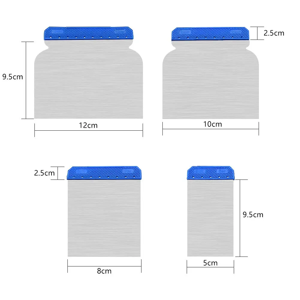 4pcs/lot Scraper Putty Knife B - Card Scraper Steel recensie en prijs