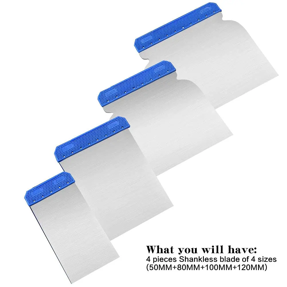 4pcs/lot Scraper Putty Knife B - Card Scraper Steel recensie en prijs