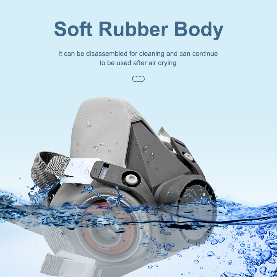 Reusable Full Face Respirator  - Woodworking Respirator recensie en prijs