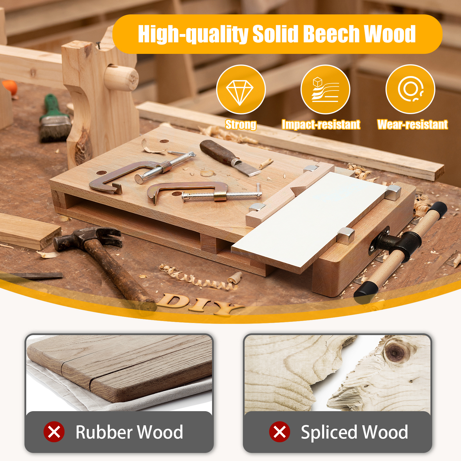 Wood Vise Workbench, Stable Cl - Woodworking Vise For Workbench recensie en prijs