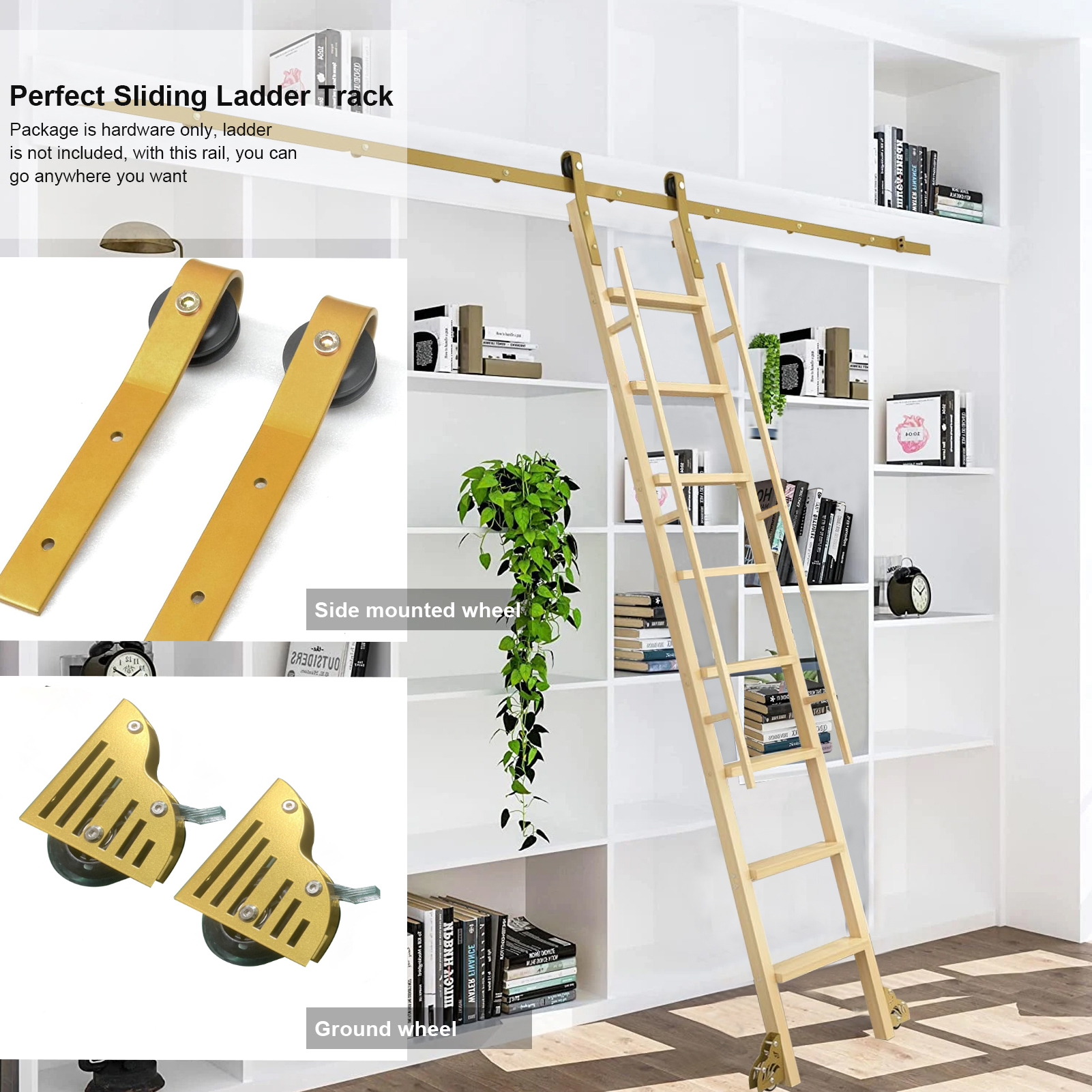 6.6Ft Sliding Ladder Track Har - Woodworking Lofts recensie en prijs